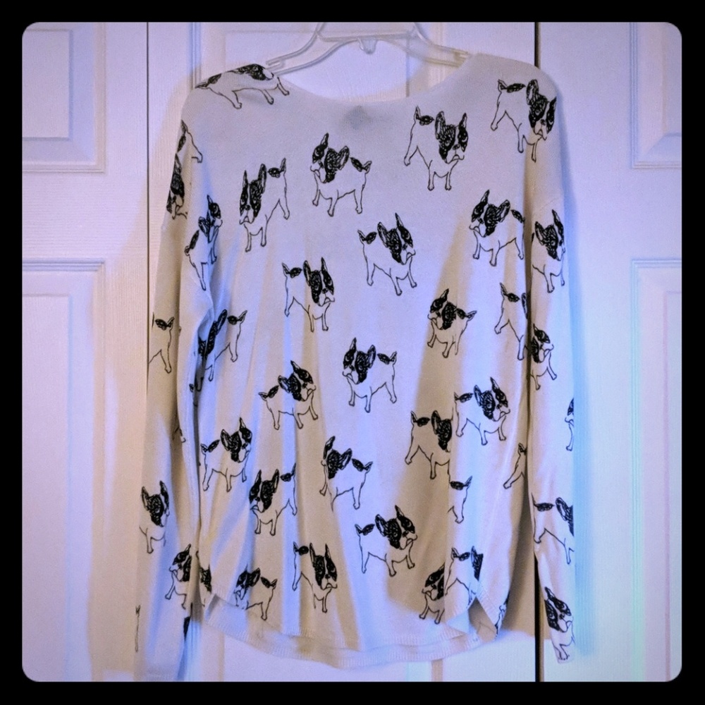 Olivia & Grace French Bulldog Sweater